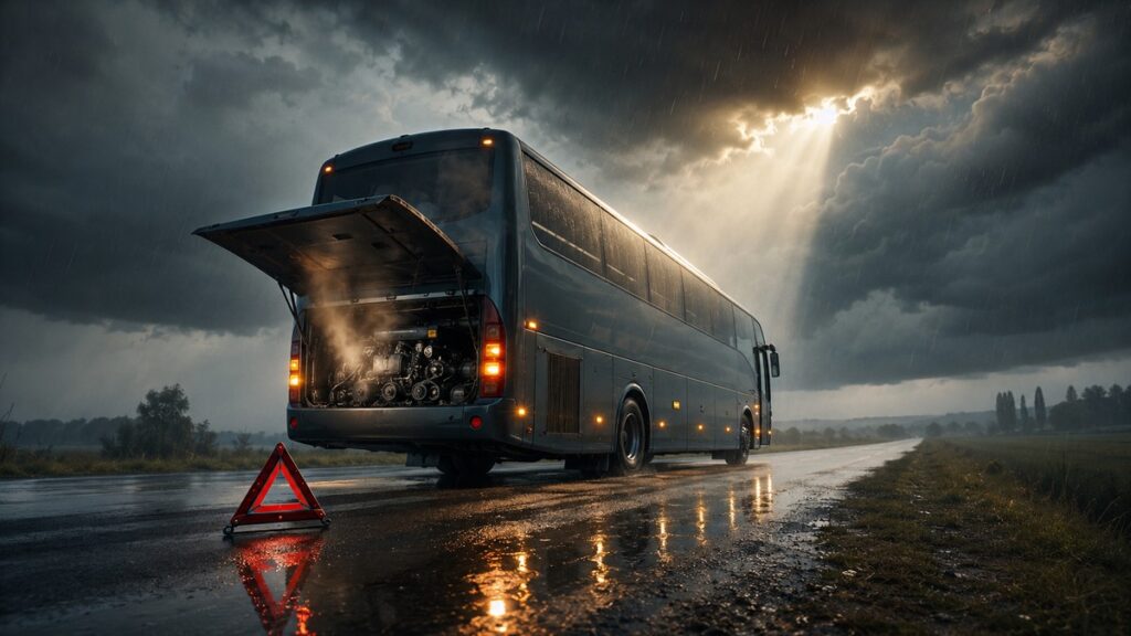 Serwis i naprawa autobusu